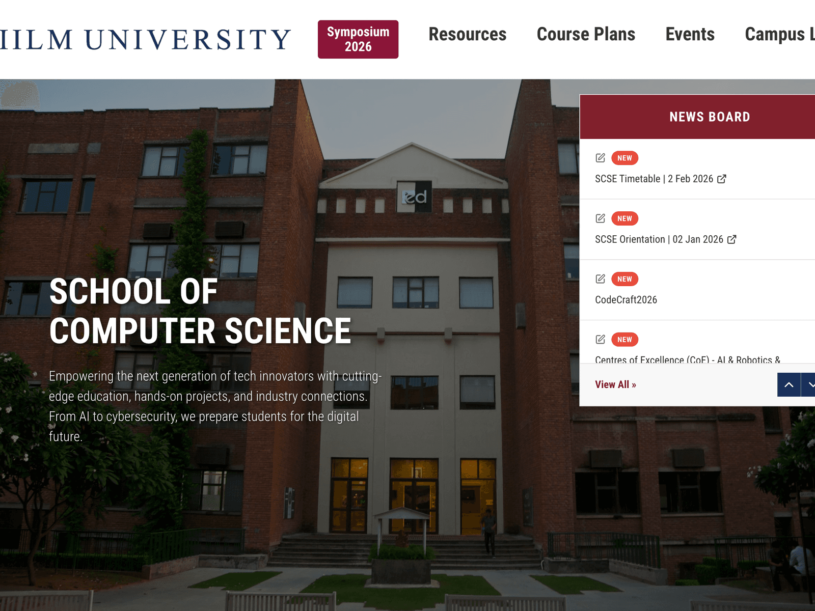 Campus360 — IILM SCSE portal